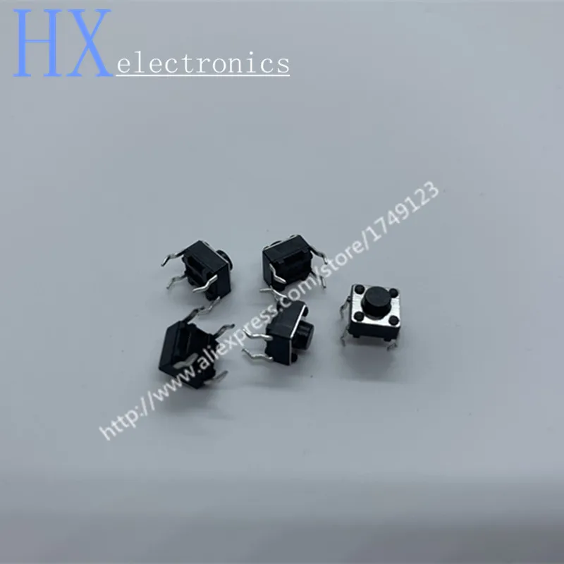 Free shipping 100PCS 6*6*5mm Light touch switch DIP4 ON/OFF Touch micro 6*6*5 keys | Обустройство дома