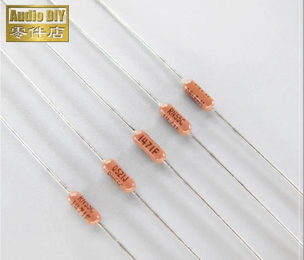 30 шт./лот DALE CMF55 все серии 1R-10M 1% HIFI резисторы Прецизионные Металлические пленочные
