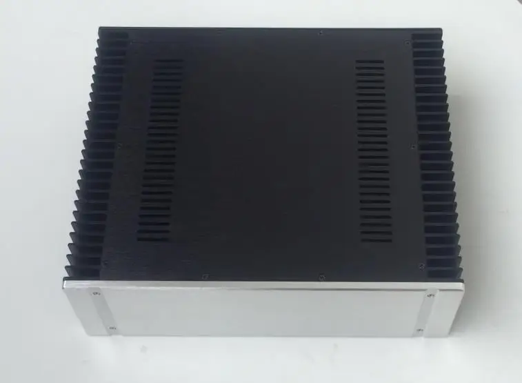 

NEW4313 Full Aluminum amplifier Enclosure chassis box with heatsink430*130*361mm