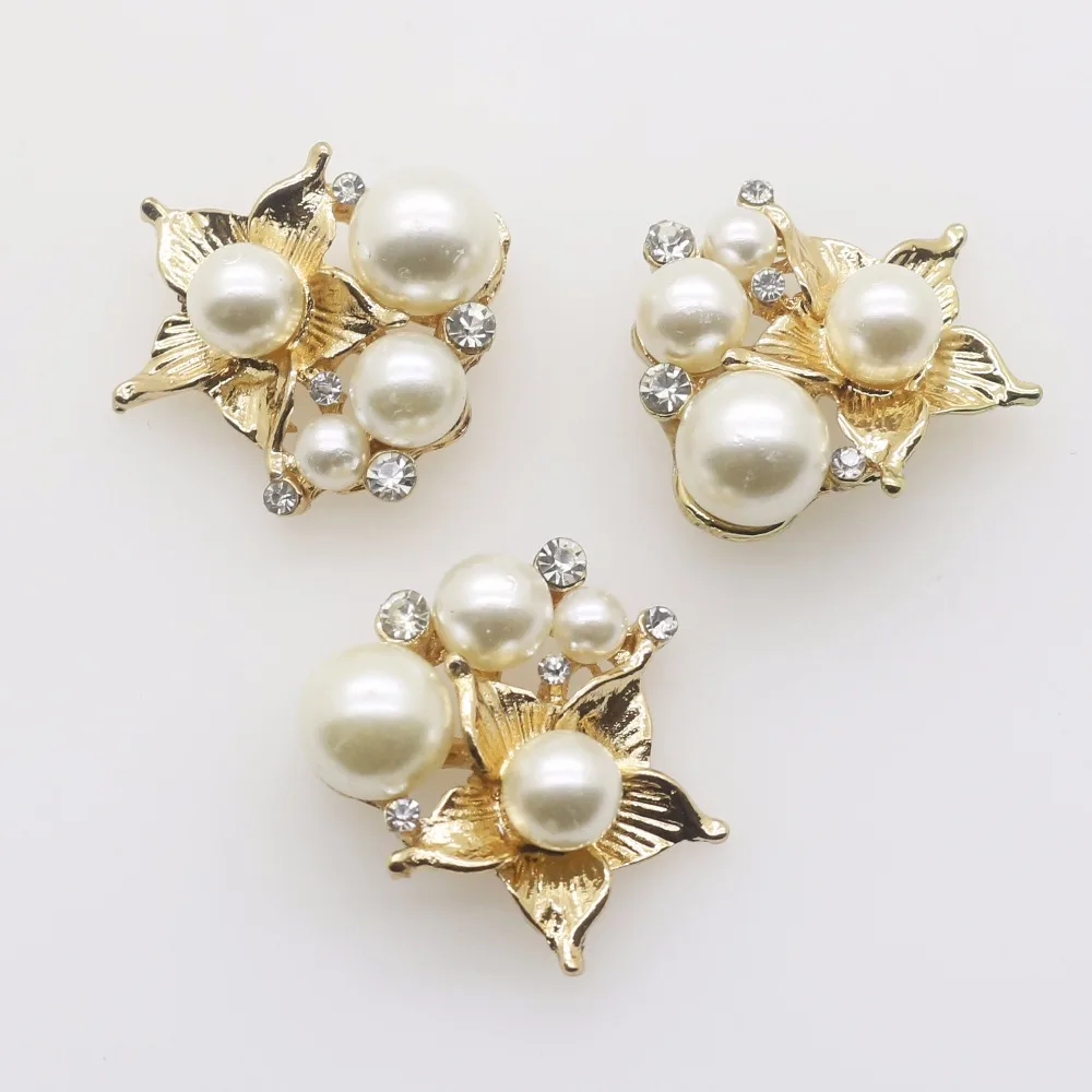 Charm 2018 20mm 10pc Glass Crystal buttons Wedding Decoraation Vintage metal hair flower center scrapbooking DIY Accessories | Дом и сад
