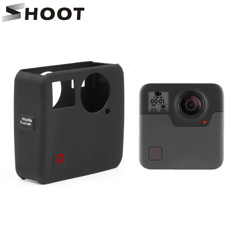 Мягкий силиконовый защитный чехол для камеры GoPro Fusion, чехол для камеры Go Pro Fusion, аксессуары для камеры