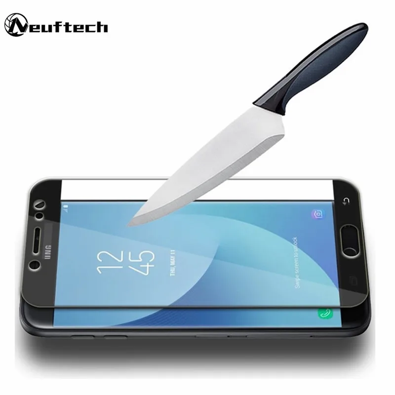 2.5D полное покрытие закаленное Стекло пленка для samsung J6 J4 2018 J600 Экран протектор Galaxy