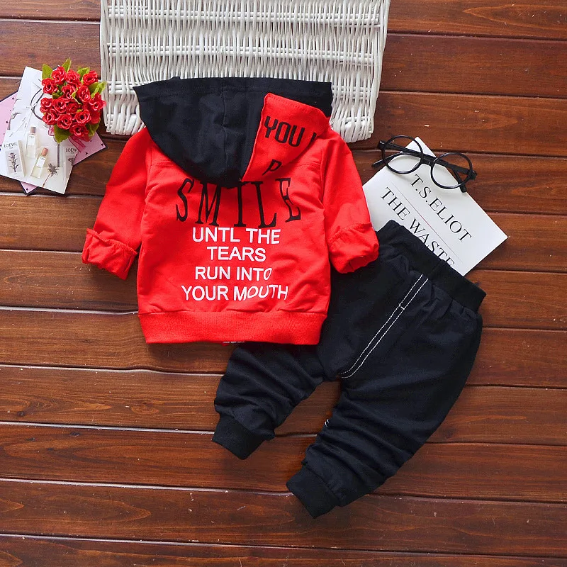 Комплект весенней одежды для новорожденных 3 шт. Повседневные детские спортивные