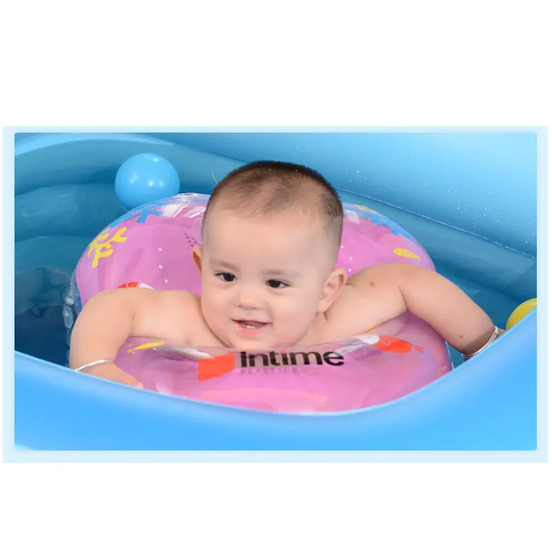 Baby Underarm Swimming Rings Swim Float Trainer Inflatable PVC Ring Pink Blue Green Yellow Pool Life Vest | Спорт и развлечения