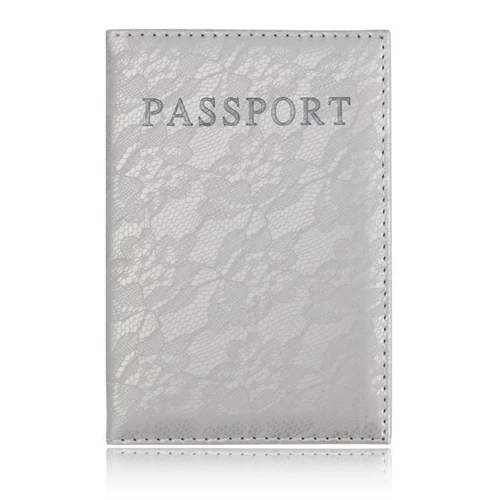 Grey ETya, дорожная Обложка для паспорта и кошелька, Русская кожа, для женщин и мужчин, милый кошелек для паспорта, держатель, сумка для карт, чехол, аксессуары для путешествий - Цвет: Grey