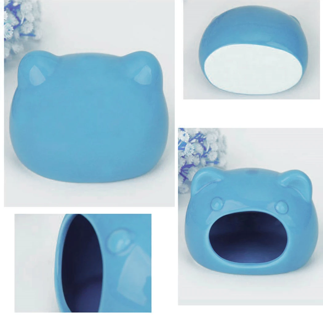 Керамическое гнездо для хомяка спящее домик домашних животных милая форма