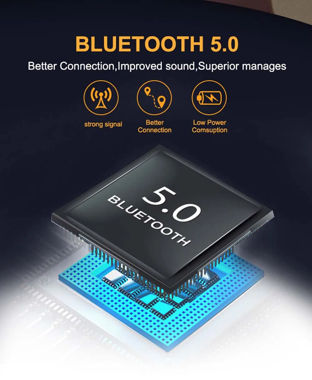 YuBeter Bluetooth наушники беспроводные наушники спортивные беспроводные наушники шумоподавление наушники для автомобиля Hands Free телефонный звонок