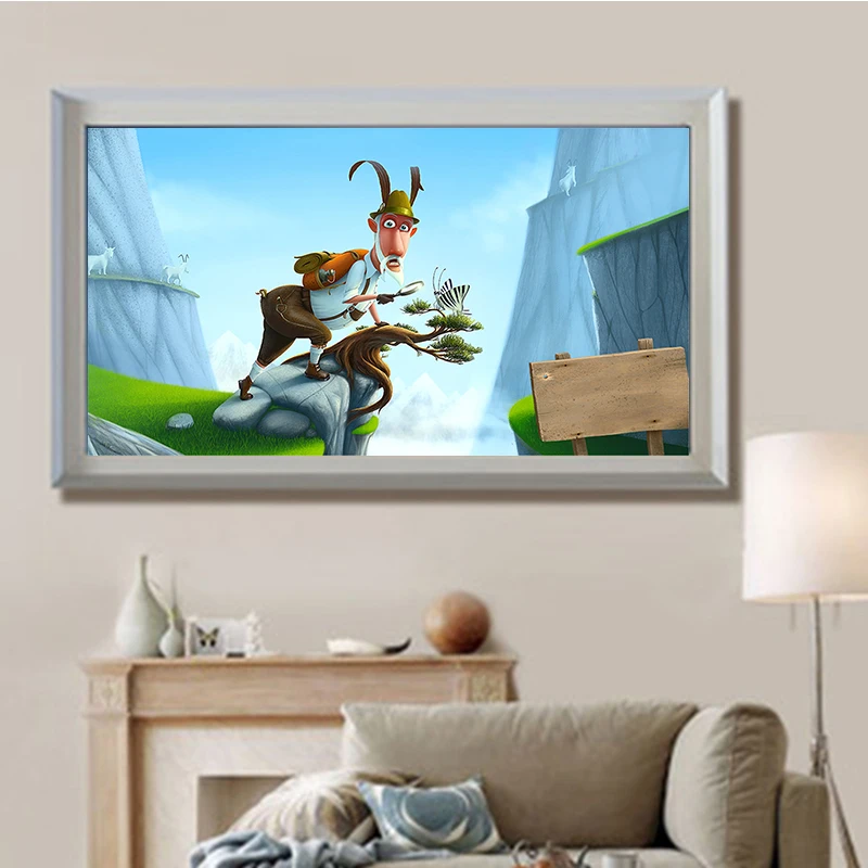 Diamond Вышивка DIY с кристаллами Наборы Алмазная мозаика героями мультфильмов