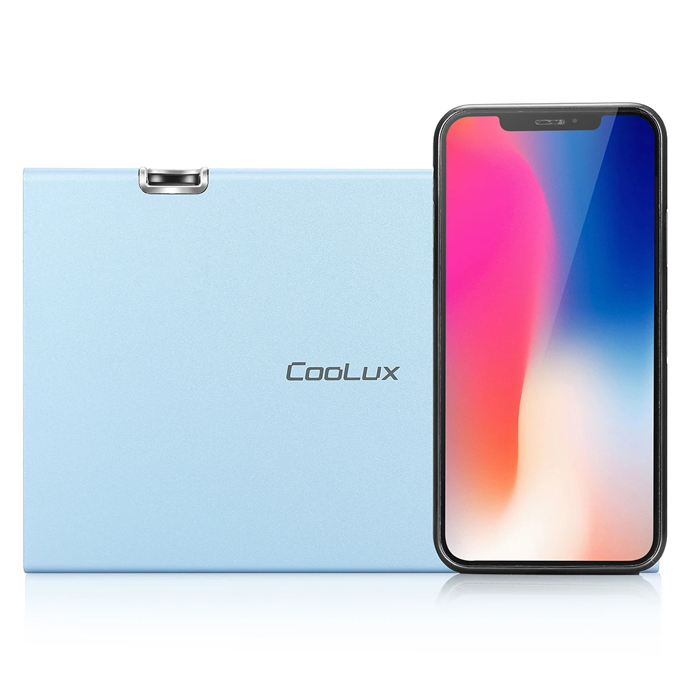 Coolux X6S проектор 1000 люмен DLP 1080P мобильный кинотеатр двухъядерный 2 4G 5G WiFi 2000:1