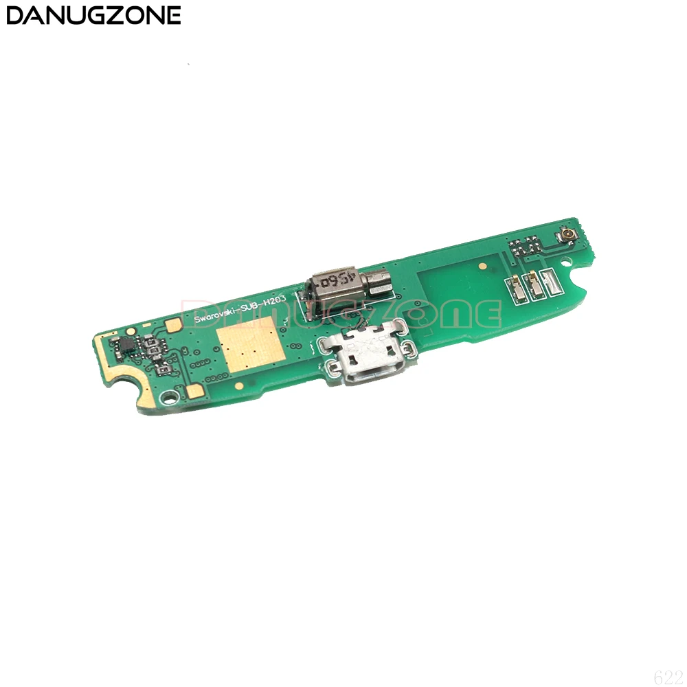 Usb порт для зарядки док-станция разъем плата для зарядки с микрофоном+ Вибрационный гибкий кабель для lenovo S820