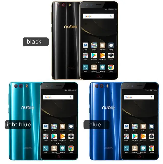 Нубия Z17 мини S 6 GB 64 смартфон 4G LTE MSM8976 Pro Snapdragon 653 Octa Core 5 2 &quotFHD 16MP + 13MP Quad камеры NFC OTG