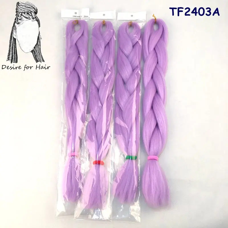 Desire for hair 1 шт. коричневый термостойкий синтетический плетение наращивание волос огромные косички для коробок косички изготовление волос - Цвет: M1b/бургунди