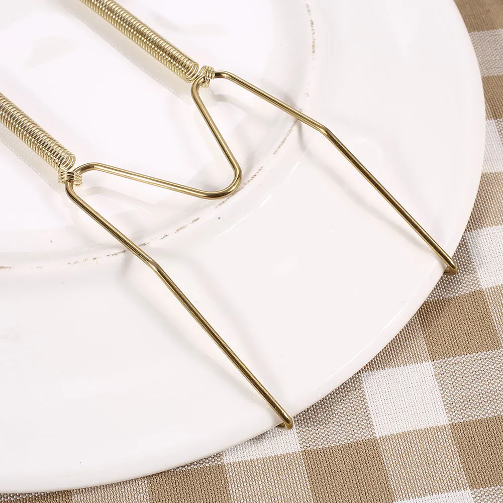 Золотистый металлический держатель для проволоки подвесная настенная вешалка с