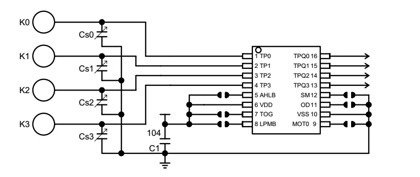 10 шт. TTP224B-BSBN TTP224-BSB SSOP-16 TTP224 SSOP TTP224N-BSB TTP224N SMD 4 Ключи Сенсорная панель детектор IC