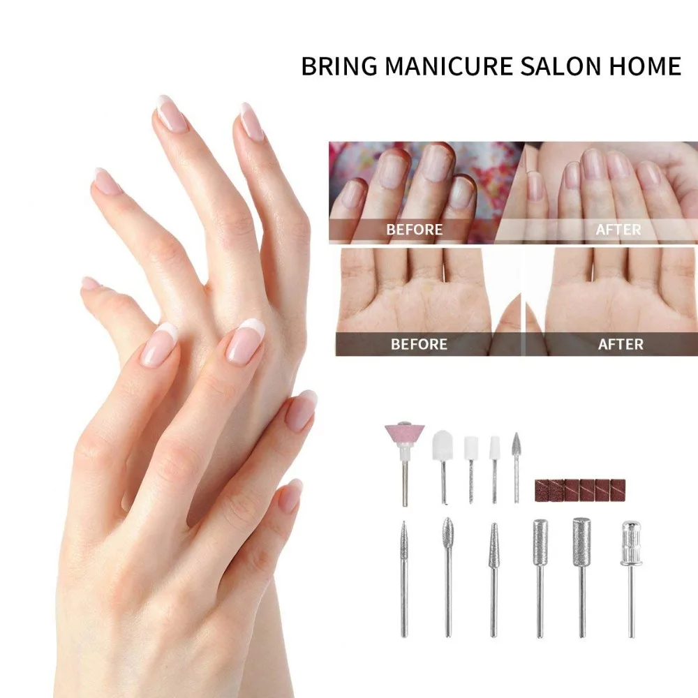 Электрическая дрель для ногтей deton Nailcare N1 профессиональная пилка маникюра и