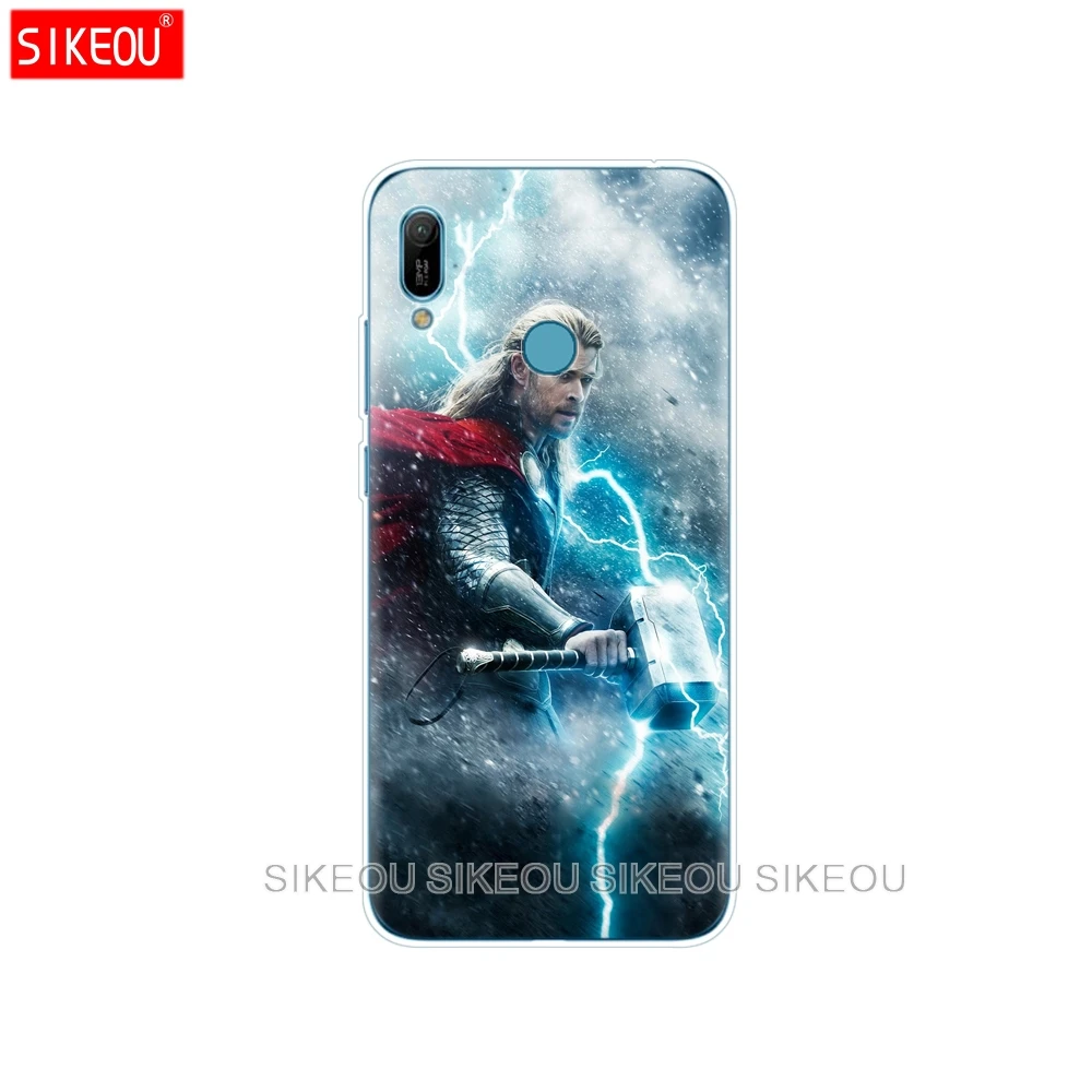 10881 Чехол для Huawei Y6 Y7 Y9 pro Prime чехол на Honor 8A PRO 8X10 i чехол Marvel мстители супергерой Капитан Железный человек танос - Цвет: 10881