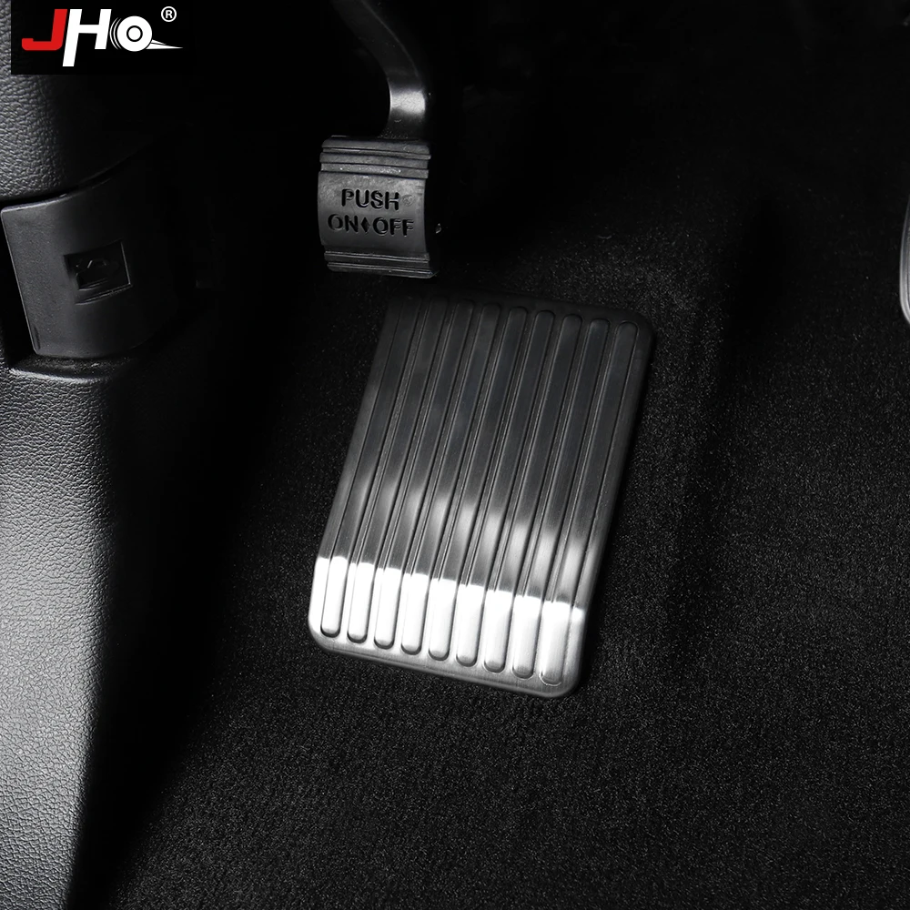 JHO нержавеющая сталь левая ножная педаль Накладка для Ford F150 Raptor- Pickup Truck Stylin аксессуары