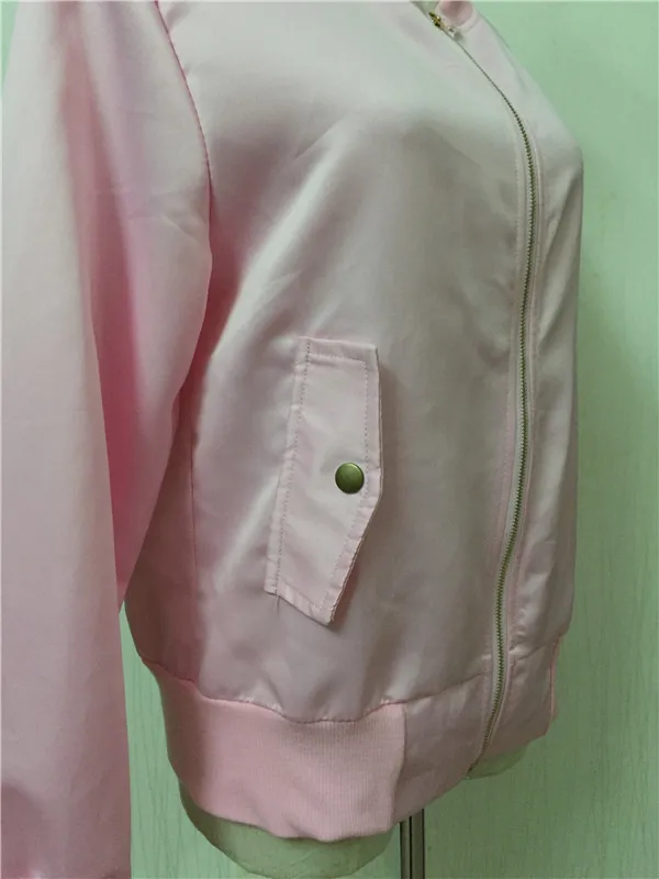 Осеннее и зимнее пальто на молнии легкая женская куртка EBD5177|coat zipper|autumn and winter