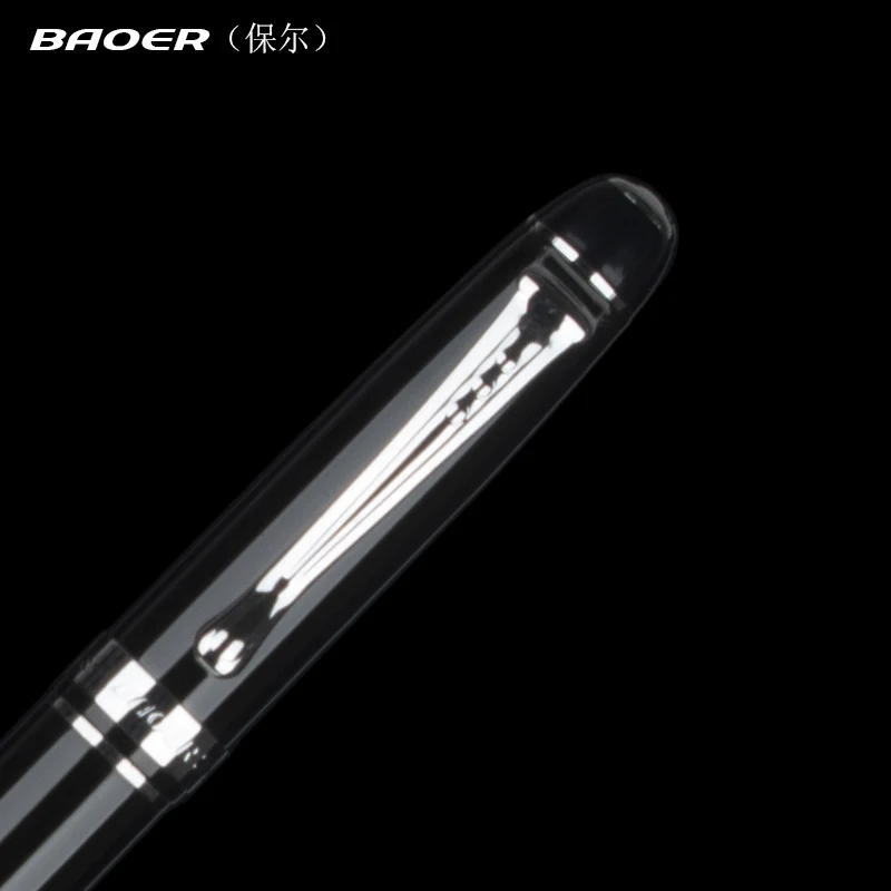 Baoer 302 0 5 мм Роскошная металлическая шариковая ручка шариковые ручки канцелярские