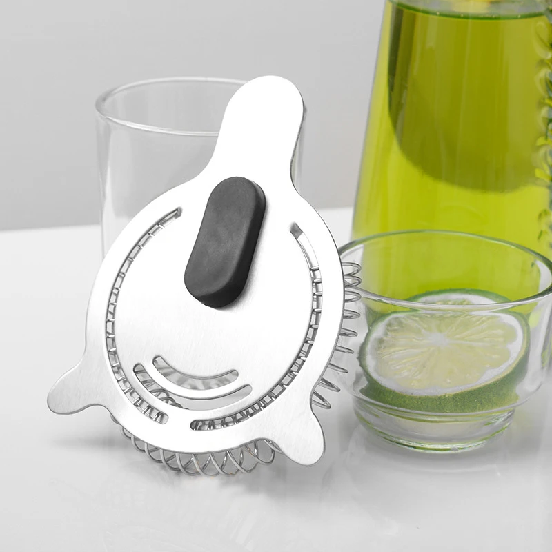 Фильтр для льда из нержавеющей стали шейкер коктейлей резиновый фильтр бара