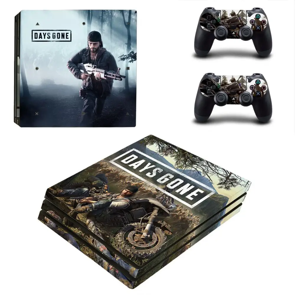 Days Gone PS4 Pro наклейка кожи для playstation 4 консоль и контроллер Dualshock Skins s Наклейка