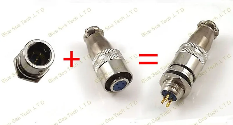 Free Shipping 10 sets=20pcs 3 Pin 9mm Male &amp Female mic circular connector kit XS9-3P Socket+Plug Aviation plug interface |
