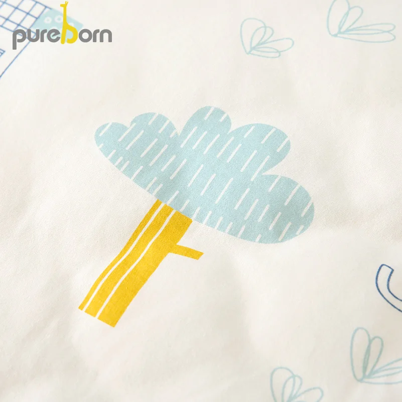 Pureborn/Пеленальное Одеяло для новорожденных мальчиков и девочек с капюшоном