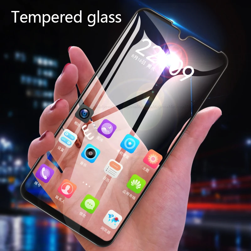 Полное покрытие из закаленного стекла для huawei P30 P 30 Lite Защитная стеклянная передняя пленка для huawei P30 Lite MAR-LX1M MAR-LX1A стекло
