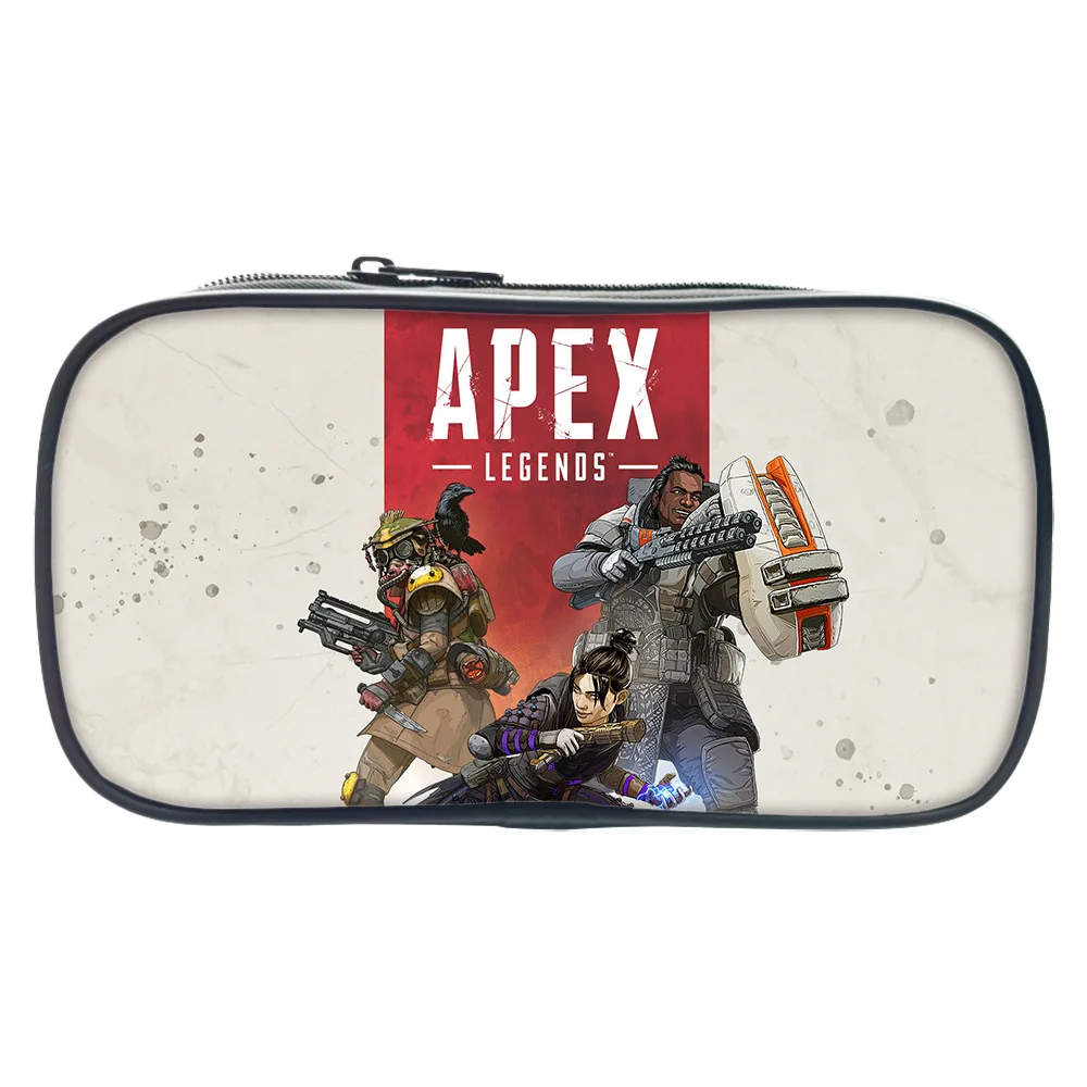 Новинка,, сумка-карандаш Apex Legends, Студенческая учебная коробка, Повседневная сумка для мальчиков и девочек, школьные подарки, сумки Apex Battle Royale