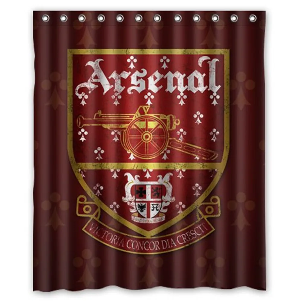 Занавеска для душа с логотипом Arsenal FC|Шторы душа| |