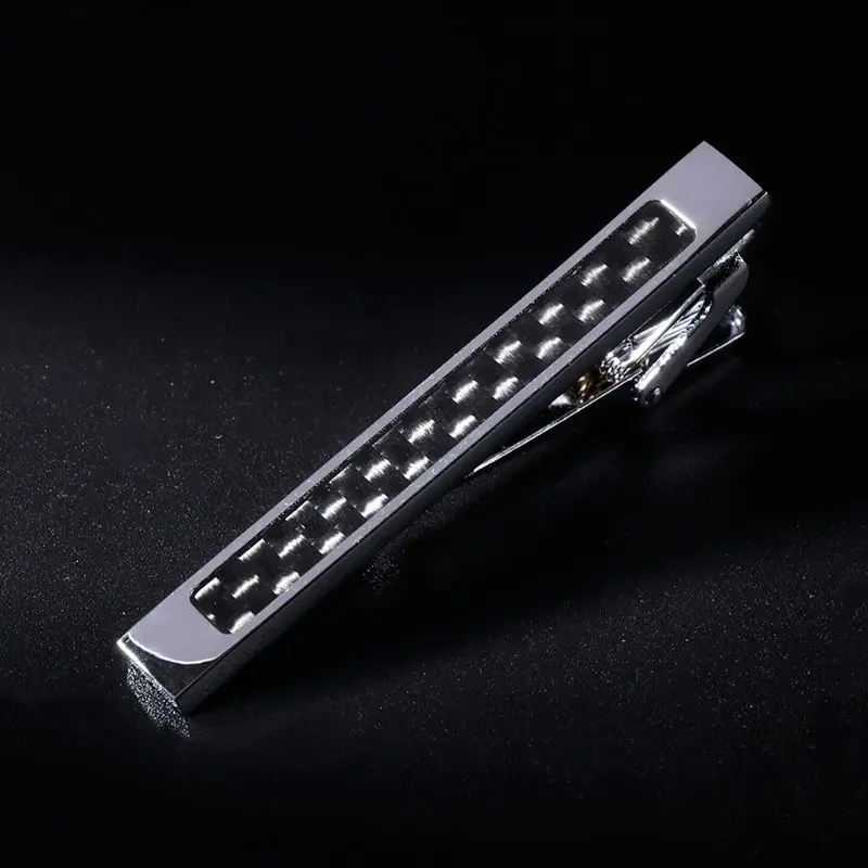 2 шт./компл. зажим для галстука мужские галстуки из углеродного волокна