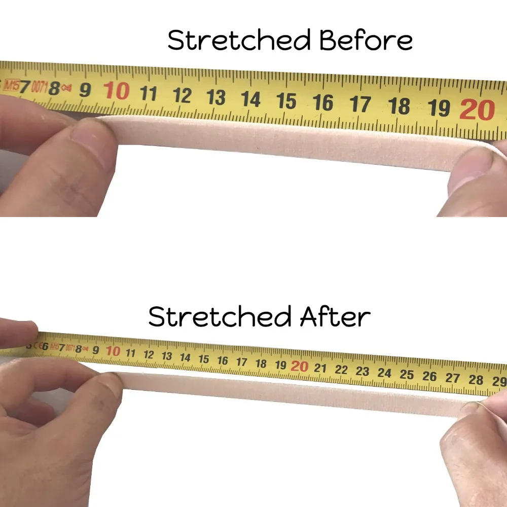 Бархатный эластичный ремешок стрейч лента для украшения головы ручной работы 5