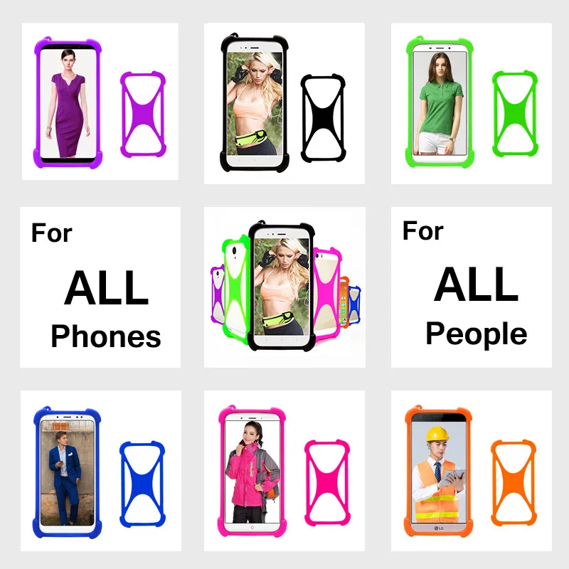 Чехол для телефона Sharp R1 R1S Android One S5 Универсальный Мягкий Силиконовый Эластичный