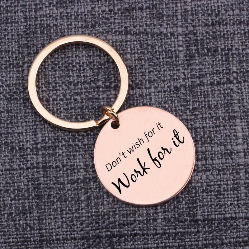 Очаровательные Брелки-кольца для ключей которые не хотят чтобы они работали цвет