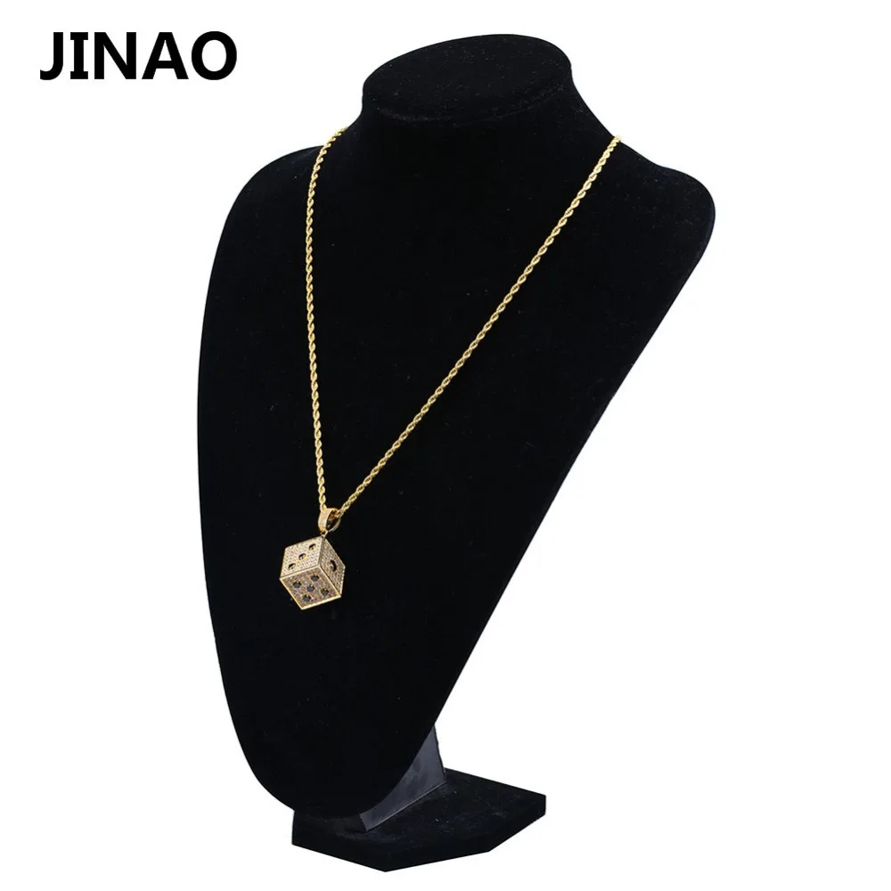 Iced out золото серебро кости мужчины кулон ожерелье Шарм Мода кубический циркон кулон хип хоп квадратный кулон с цепь дополнительно