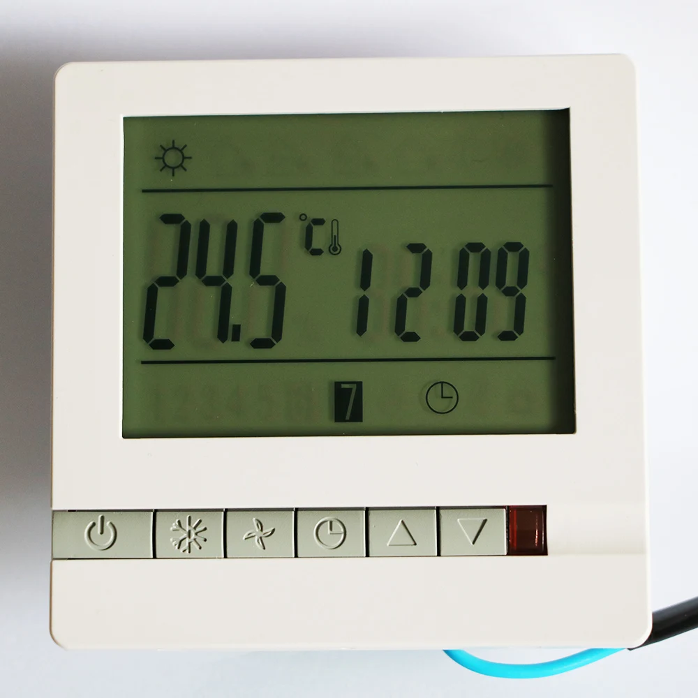 MINCO HEAT MK605W 220V 3A регулятор температуры водонагревательного газового котла для NC без привода lcd Еженедельный программный контроллер
