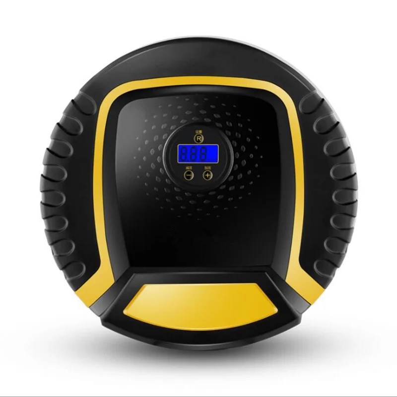 Насос цифровой автомобильный для колес Компрессор портативный воздушный 12 В 150 PSI