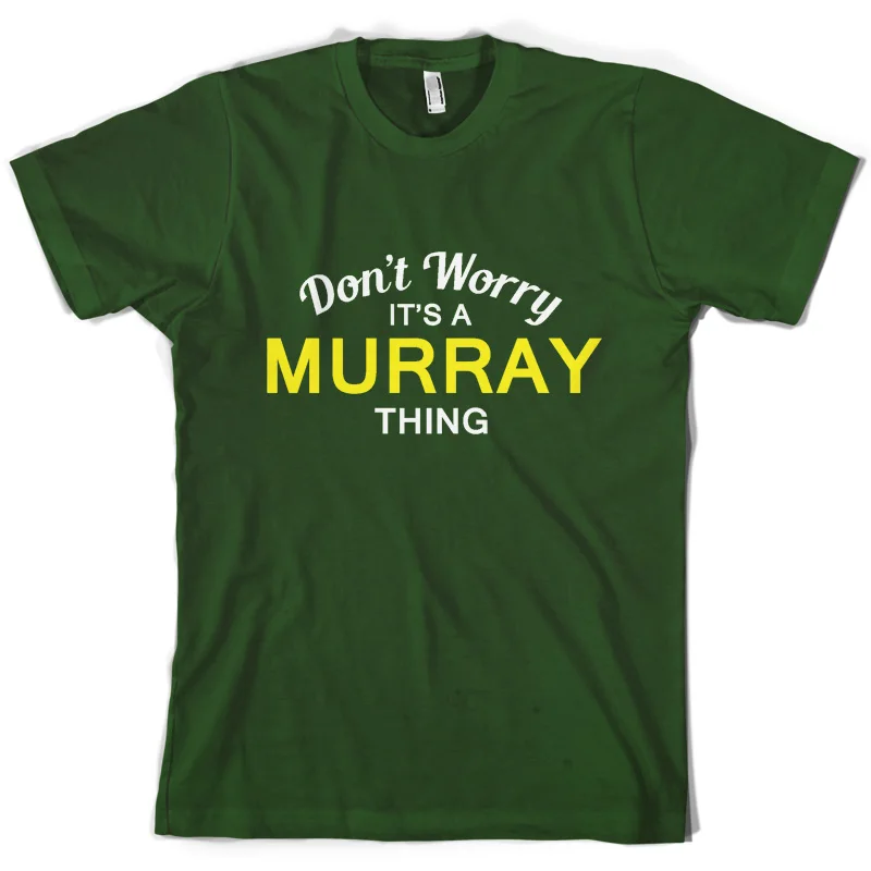Не волнуйтесь это вещь Мюррей! -Мужская футболка-Семейная Футболка с принтом