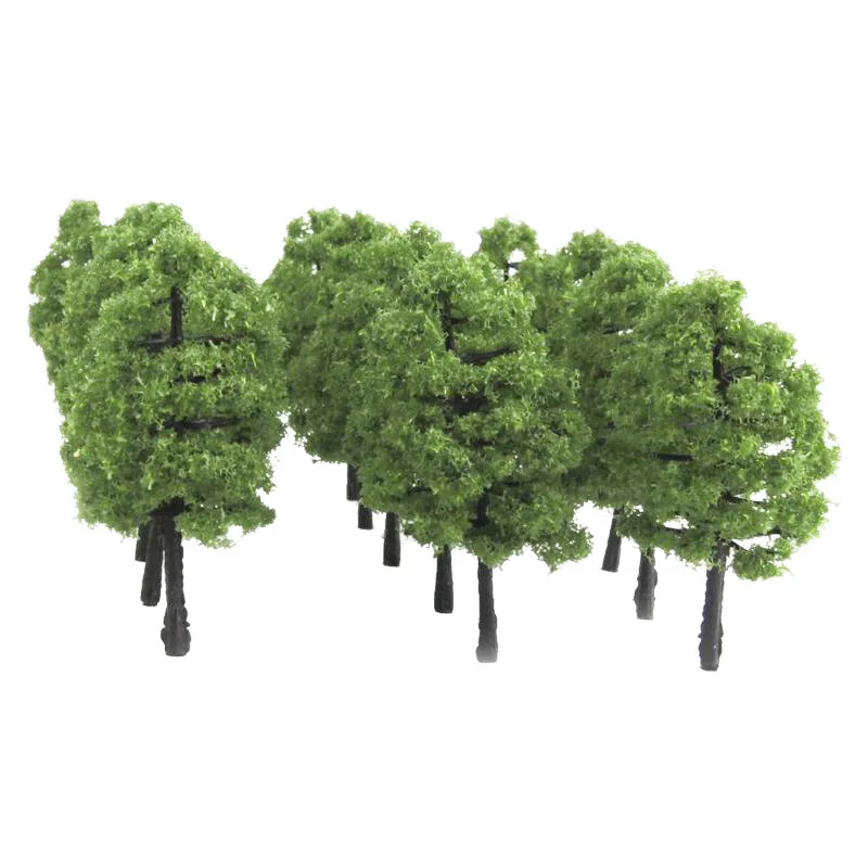 Trees Model Train Railroad Decor Scenery Landscape HO-OO Scale Building Static Grass Tufts Miniature Scenery Wildflowers Flower