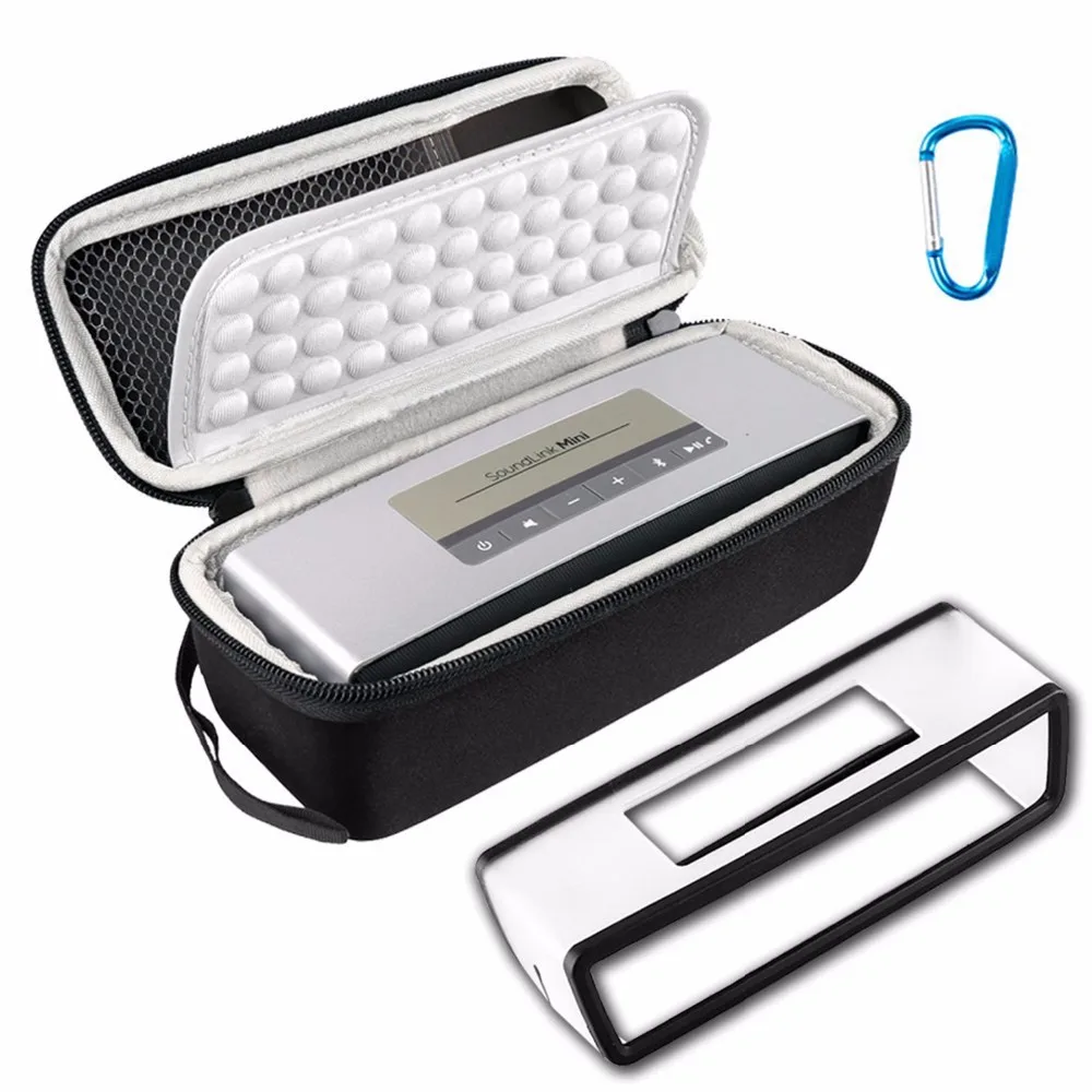 Новый Топ Mudder EVA жесткий чехол для путешествий с мягким ТПУ чехлом Bose Soundlink Mini I & II