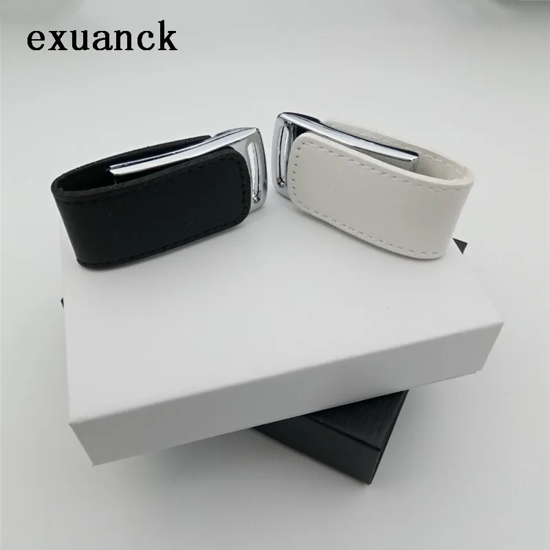 Кожаный usb-накопитель exuanck с логотипом на заказ 2,0, 4 ГБ, 8 ГБ, 16 ГБ, 32 ГБ, карта памяти, свадебная фотография, подарок(40 шт., бесплатный логотип