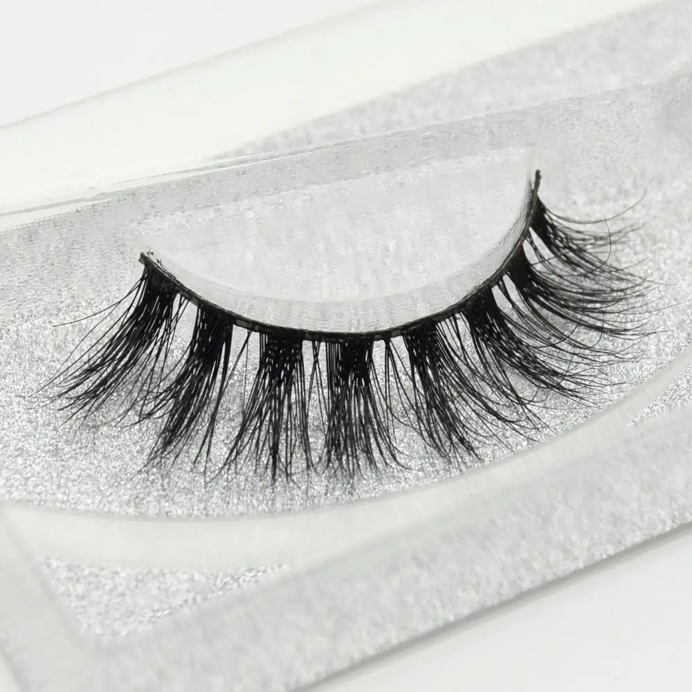 Объемные ресницы Visofree из сибирской норки роскошные натуральные грязные объемные