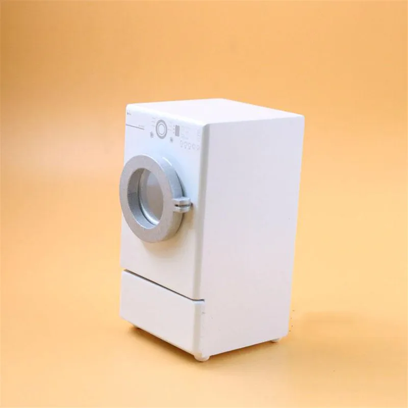 1:12 миниатюрная деревянная стиральная машина для кукол кукольный домик имитация