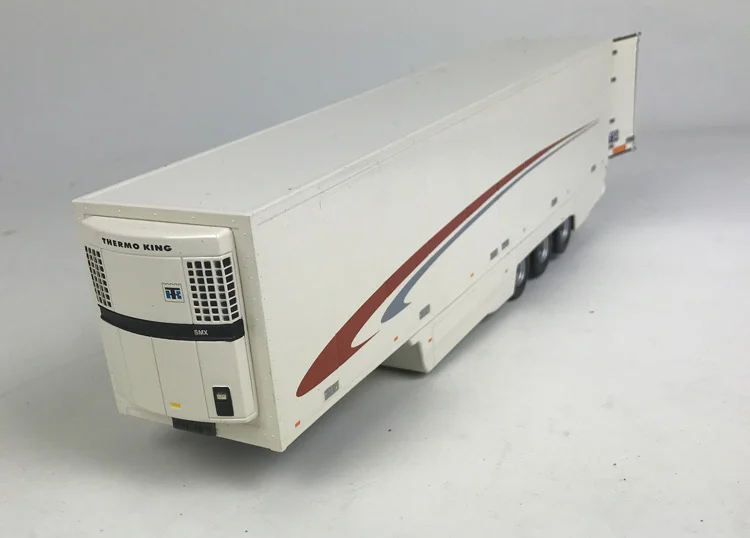 Литой металл 1/43 Volvo DFL4251 Трейлер Модель контейнера Коллекционная Коллекция дисплей