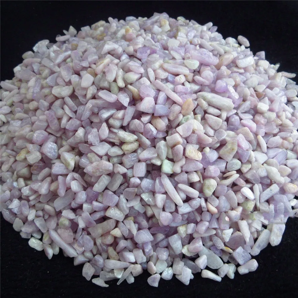 

Natural Morganite 5-12mm Quartz Crystal 1/ 4LB Stone Particles Polished Specimen