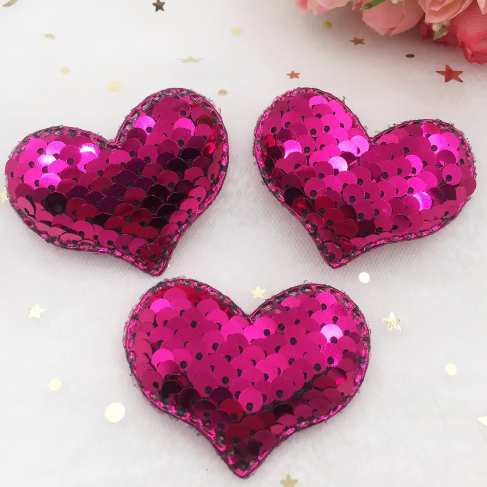 Красочная блестящая ткань с блестками в виде рыбьей чешуи аппликация форме