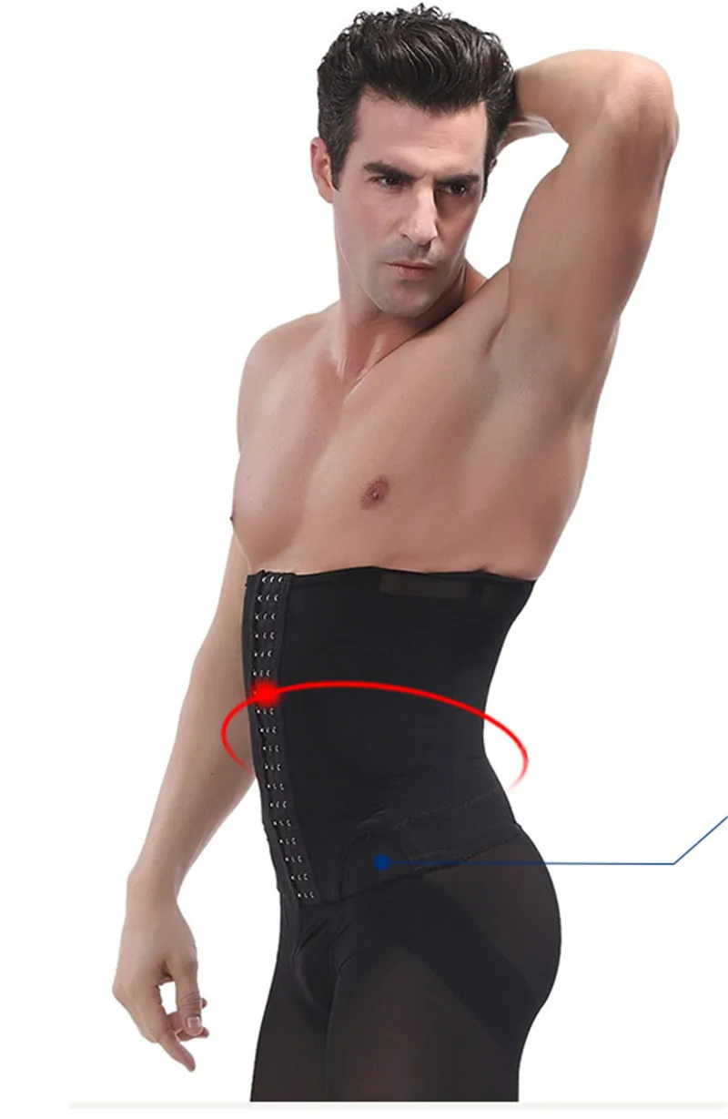 Корсет Мужской Для Тренировки Талии моделирующий пояс жилет шейпер для живота