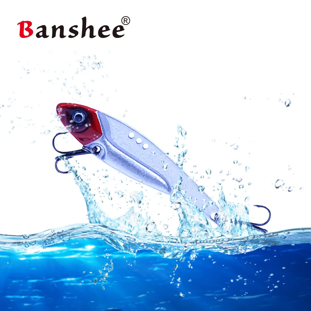 Banshee 3 шт./лот 70 мм/16 г Дракон зуб металлический ВИБ вибратор DR03 твердая приманка
