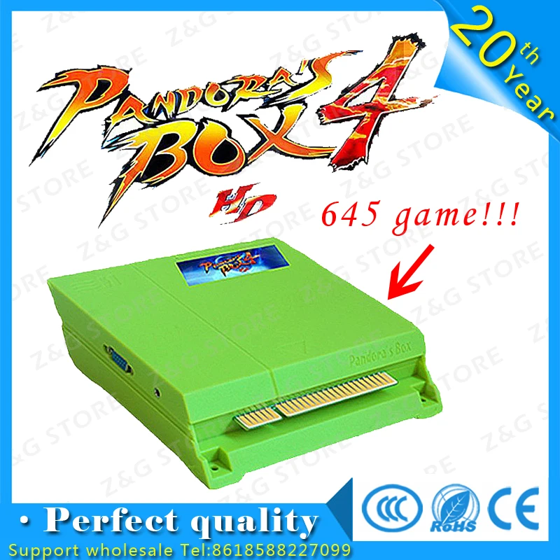 Pandora Box 4 HD 645 в 1 игровая доска Jamma Mutli оригинальная коробка Pandora's Аркада 4|pandora box