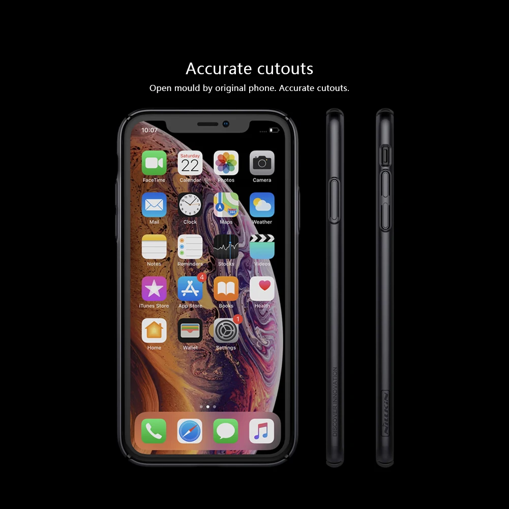Для iPhone XR чехол Nillkin легкий теплоотвод чехол для телефона для iPhone XR тонкий воздушный Тонкий чехол 6,1''